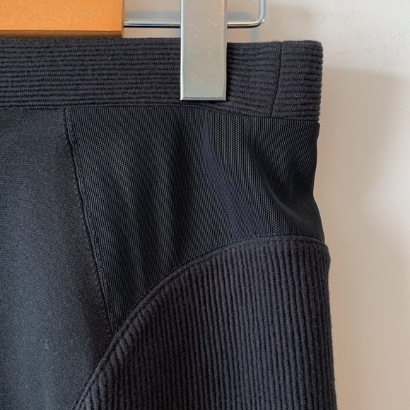 NEW! Madewell Black Ribbed Mini Skirt Size Small NWT - Picture 8 of 15